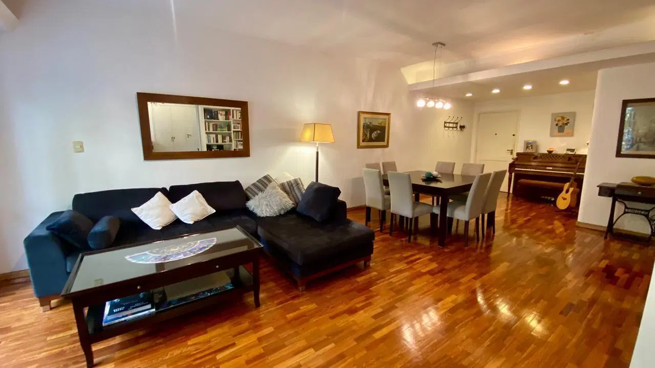 Palermo: 4 amb con balcón, cochera y dep. Gran living comedor! 5