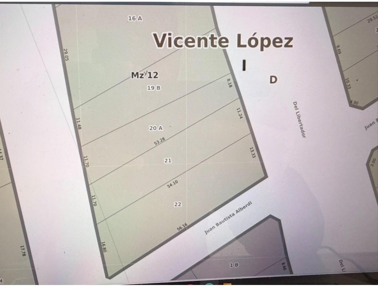 Unico Lote de 1178 M2