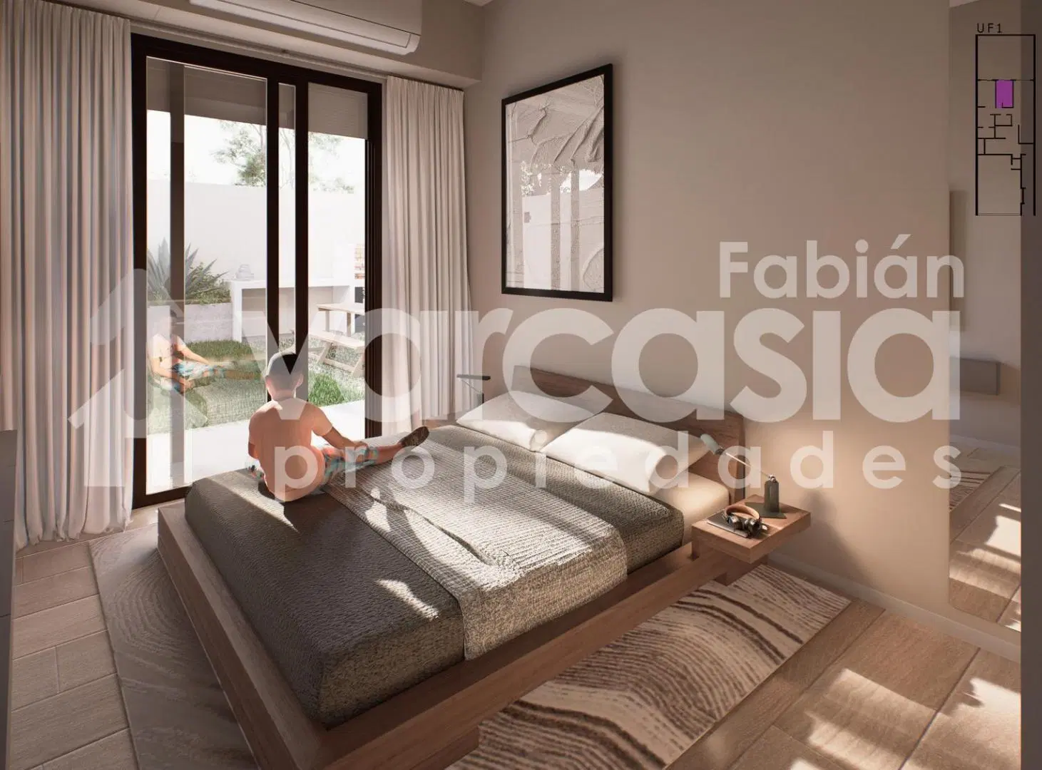 Departamento en Monte Castro 3