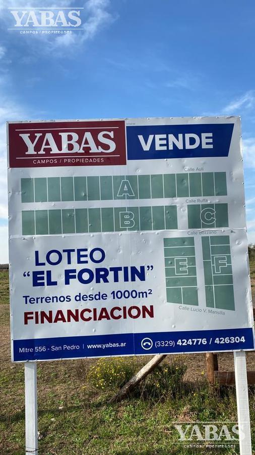 Foto de VENTA - LOTEO "EL FORTIN" - ESCRITURACION INMEDIATA- San Pedro (Bs.As), imagen 5