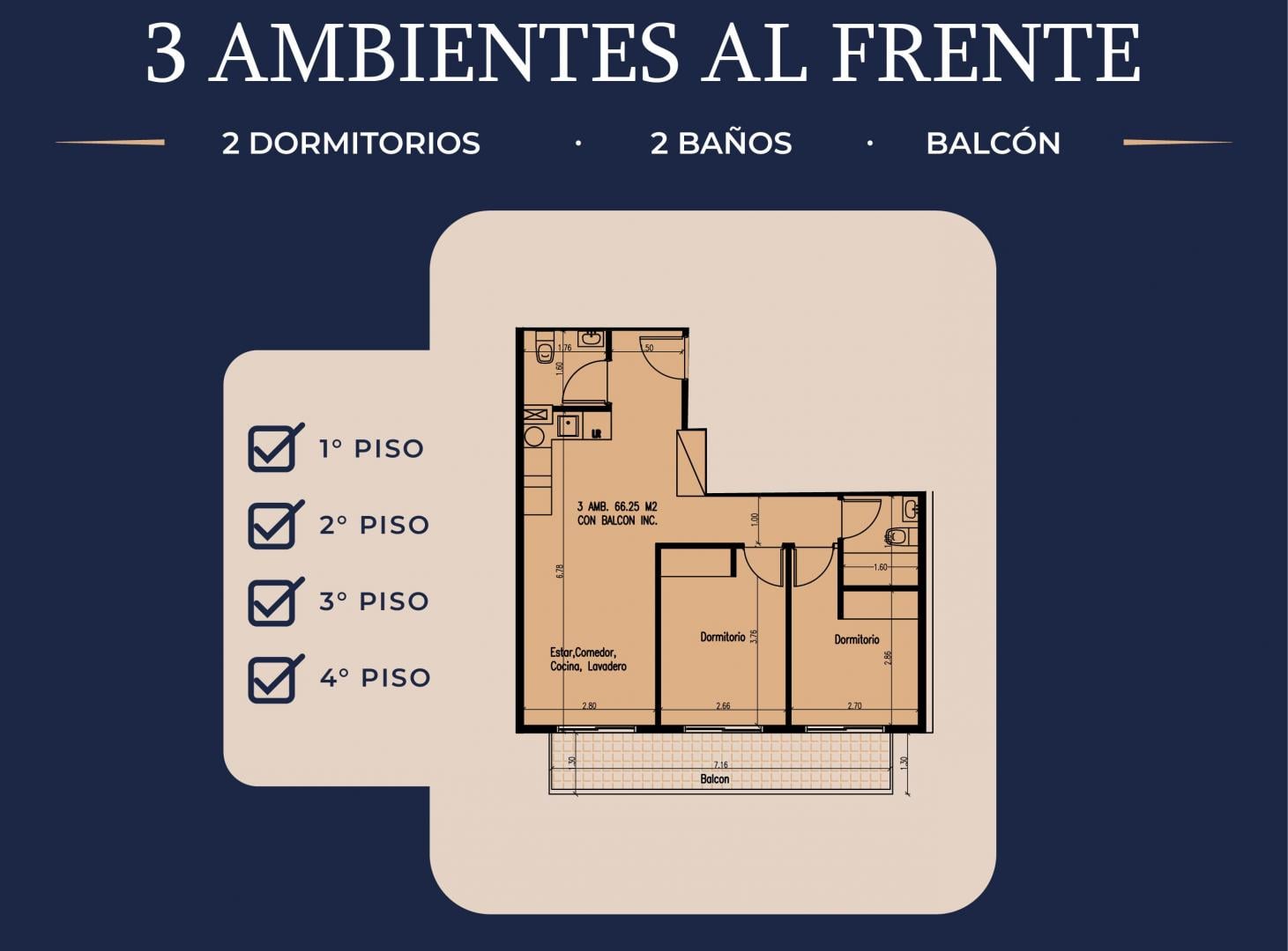 Departamento 3 ambientes en Venta Desde El Pozo - Villa Pueyrredón - Salvado Propiedades SRL