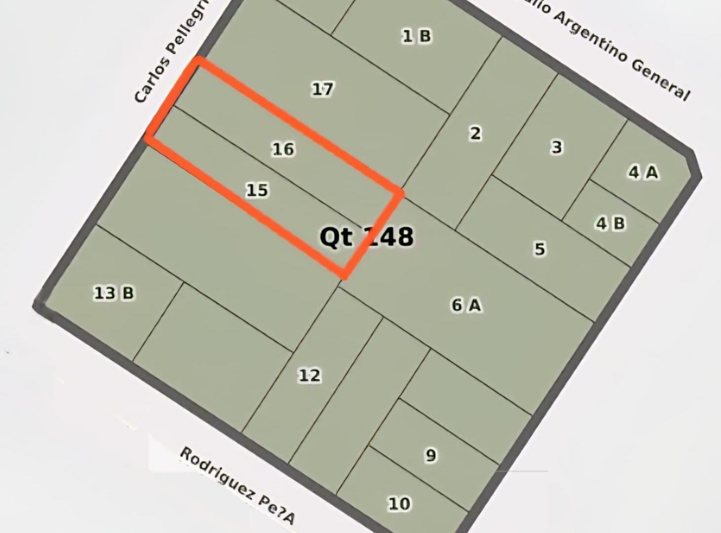 Venta Lotes en block o separados en Playa Grande