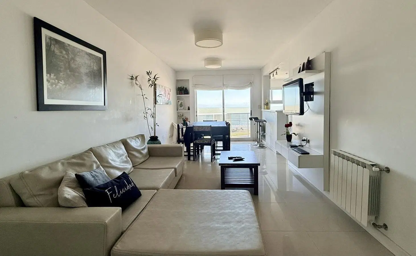 Departamento 3 ambientes con vista al mar 5