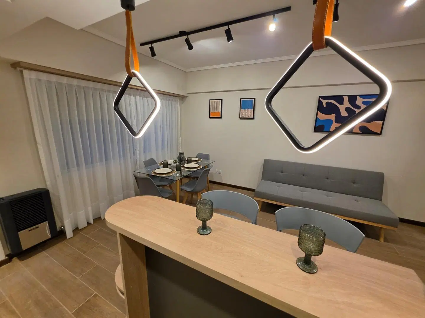 Departamento 2 ambientes al contra-frente 2