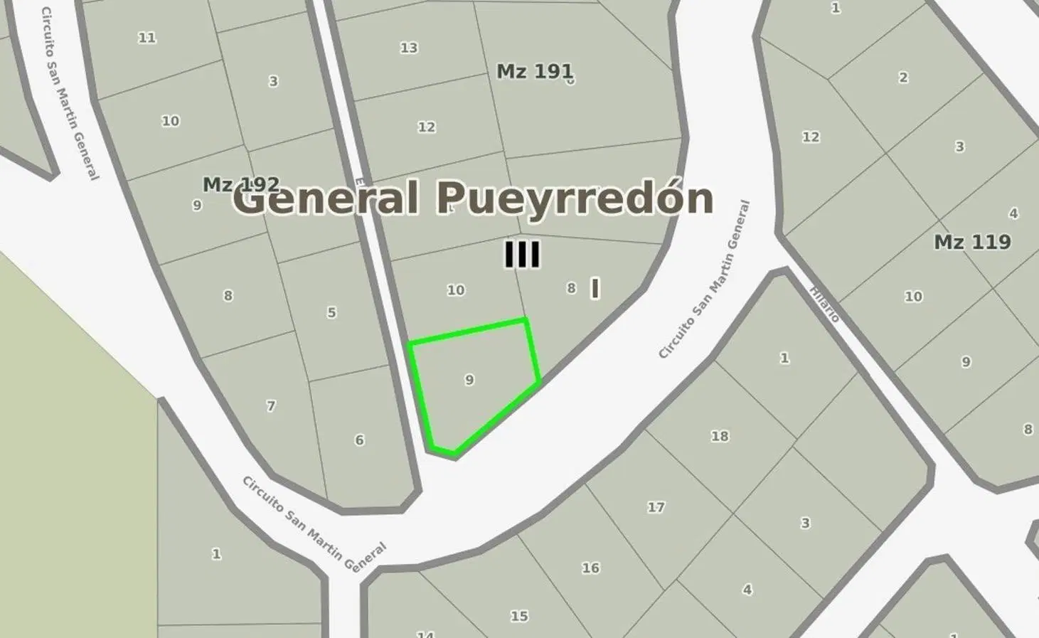Lote en Sierras de Los Padres 2