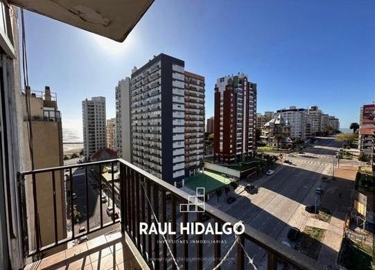 Alquiiler hasta diciembre Departamento 2 ambientes a la calle con balcón Guemes Mar del Plata