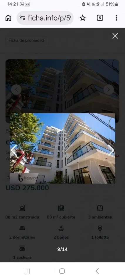 VENTA 3AMB EXCELENTE CALIDAD GUEMES A ESTRENAR COCHERA 5