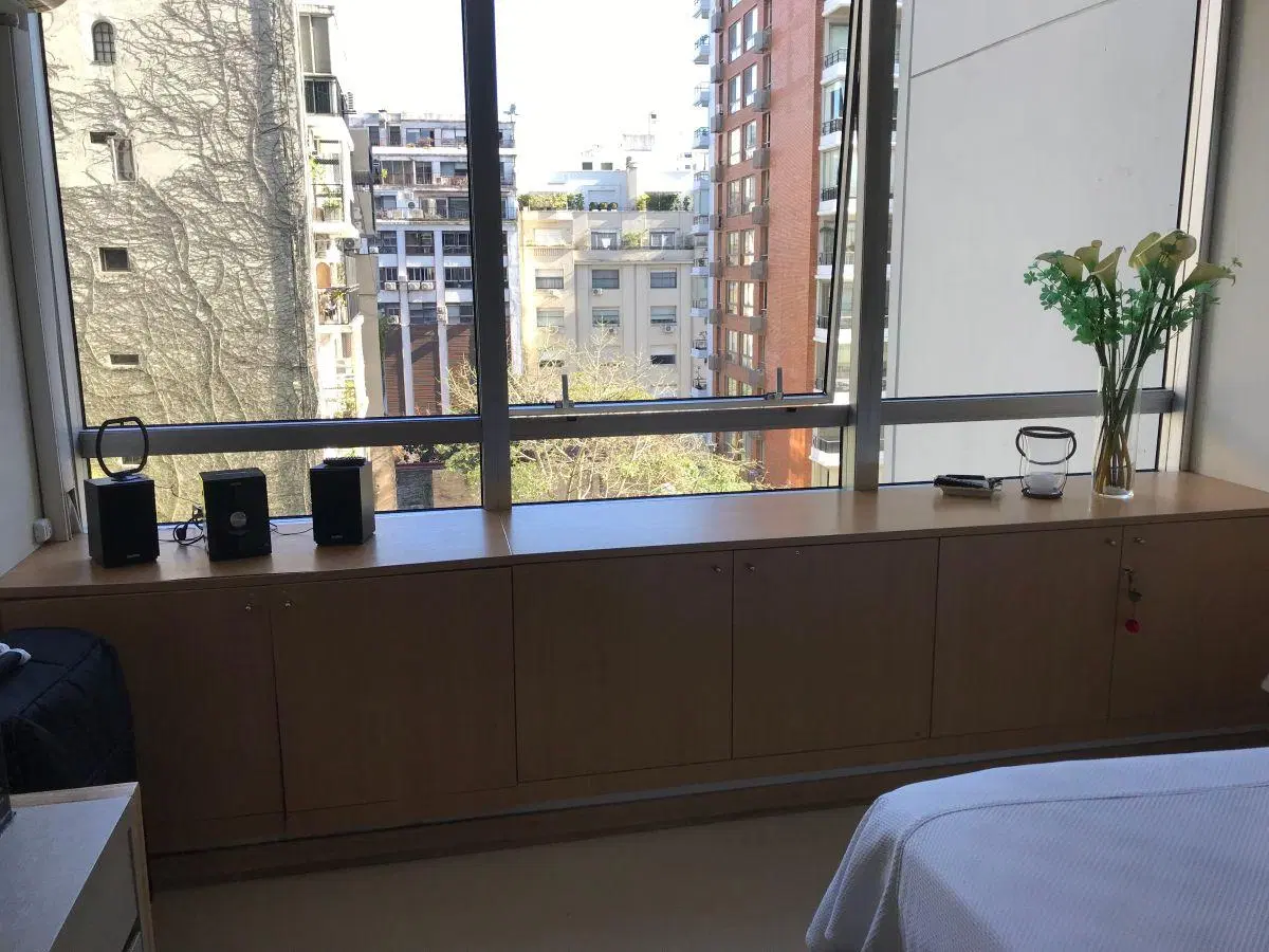 ALQUILER RECOLETA AMOBLADO CAP 2 PERSONAS AMENITIES VIGILANCIA SERV. HOTEL 8