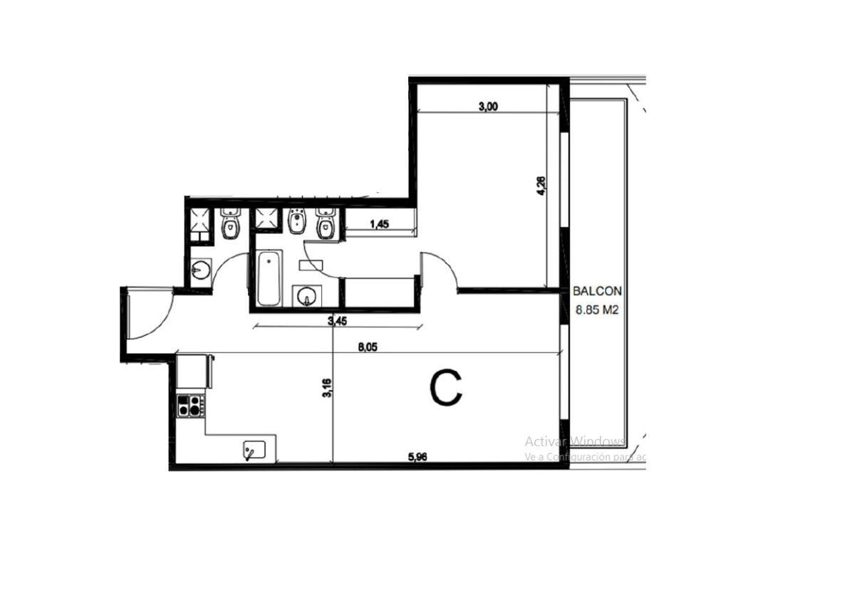 VENTA COGHLAN 2 AMB SUITE TOILLETE A ESTRENAR C/POSESION INMEDIATA OPORTUNIDAD