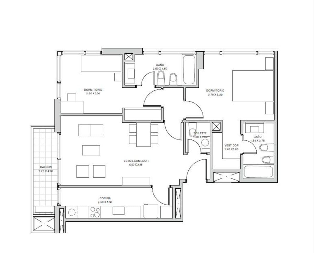 Venta 3 Amb Alto Palermo Torre Astor Cochera Amenities Vigilancia Categoria Oportunidad Unica