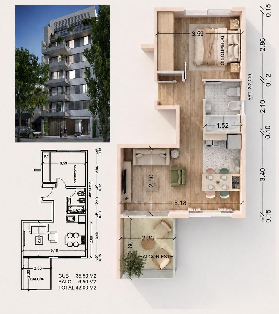 Foto de Venta Monoambiente balcón parri FINANCIA Liniers, imagen 1