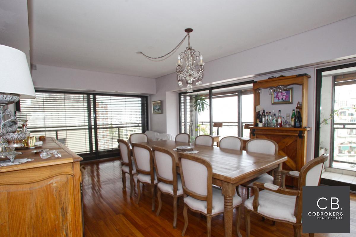 VENTA PISO ALTO AL CONTRAFRENTE 4 AMBIENTES PALERMO CON COCHERA DOBLE Y BAULERA AMENITIES