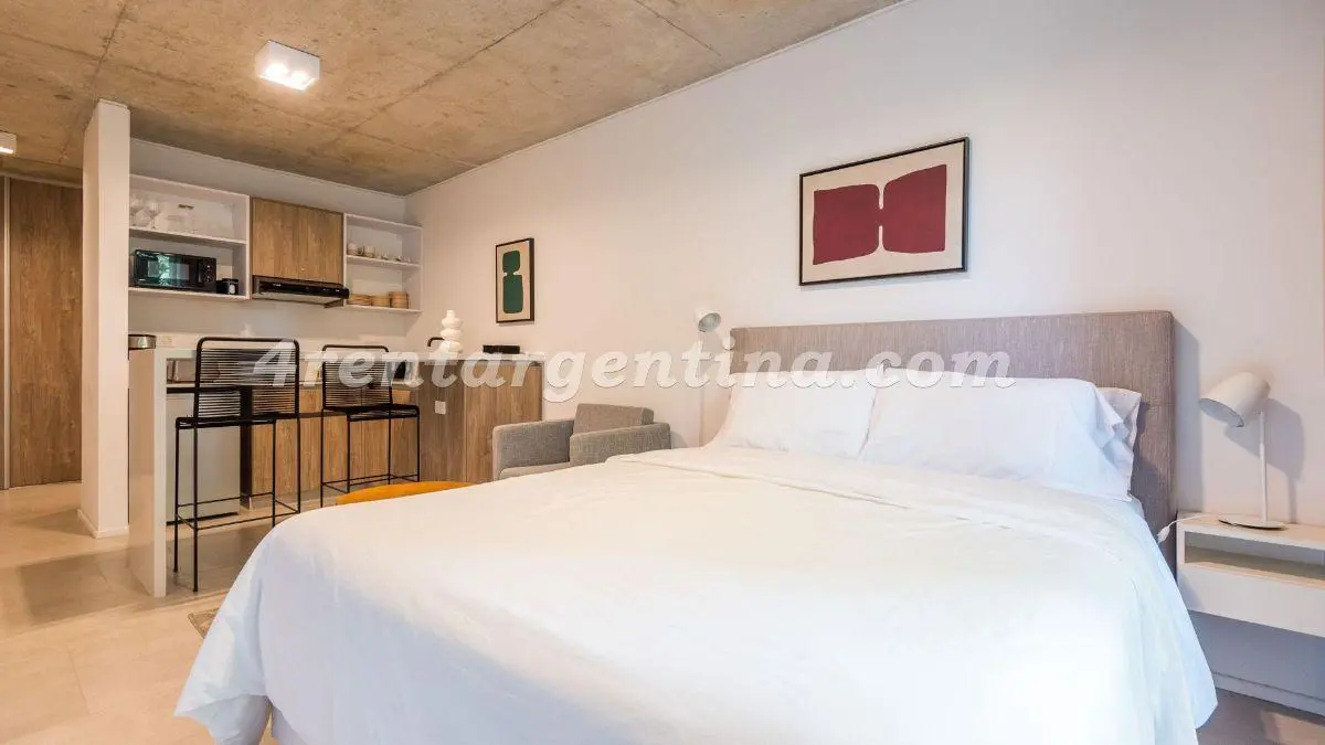 Monoambiente Para 2 Personas En Alquiler Temporario En Palermo Hollywood 4