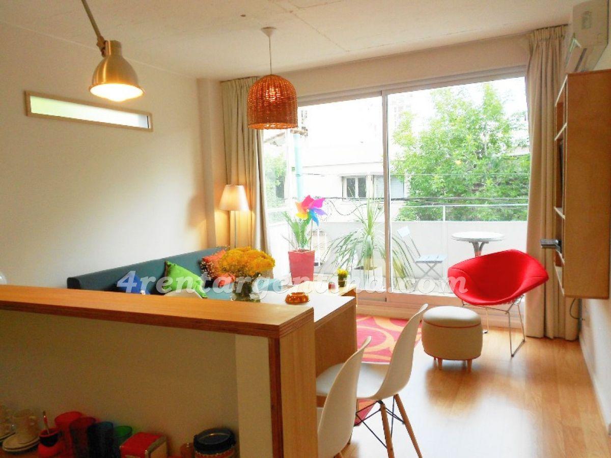 Departamento para 3 personas en alquiler temporario en Palermo