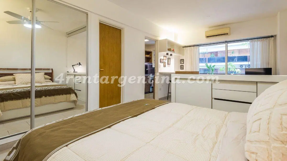 Departamento para 3 personas en alquiler temporario en Las Cañitas 2