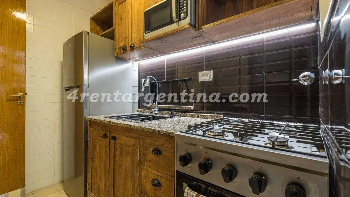 Departamento para 3 personas en alquiler temporario en Las Cañitas 4