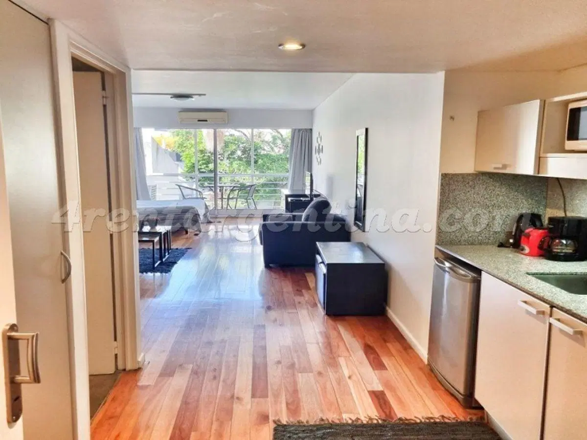 Departamento para 3 personas en alquiler temporario en Palermo 2