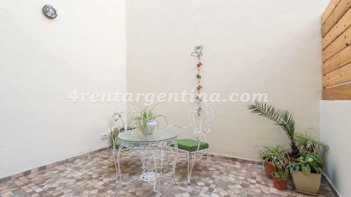 Departamento para 4 personas en alquiler temporario en Palermo 3