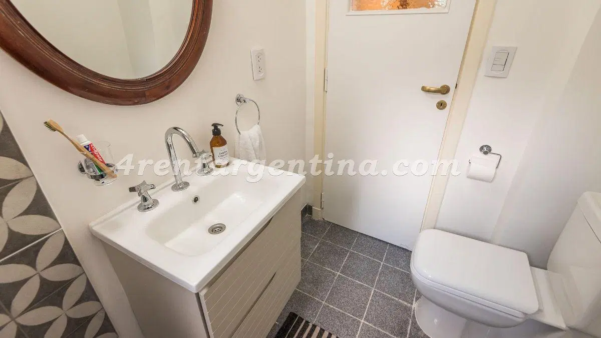 Departamento para 4 personas en alquiler temporario en Palermo 5