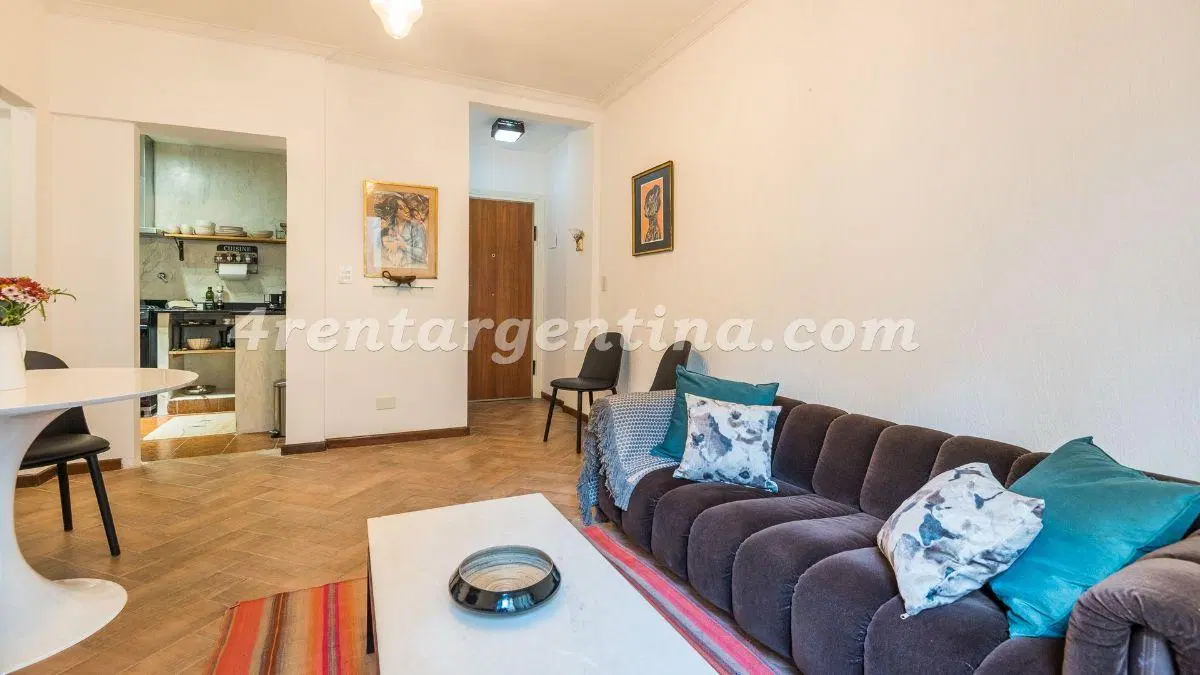 Departamento para 4 personas en alquiler temporario en Palermo 8