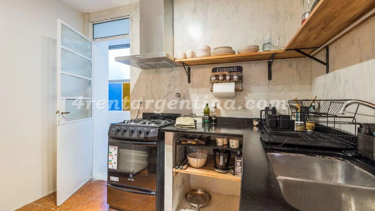 Departamento para 4 personas en alquiler temporario en Palermo 4