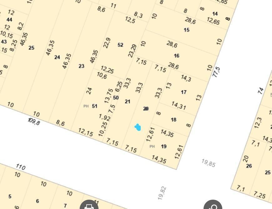 LOTE VENTA  Barrio ALTA  CORDOBA 7 x 33 mts con anteproyecto para 760 m2 cubiertos