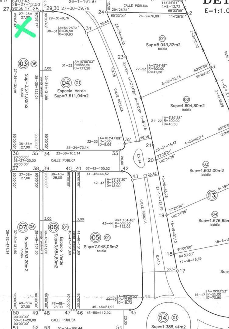 LOTE BALDIO - Parque Empresarial Aeropuerto - RINDE 5350m2 USO CORPORATIVO SEG24hs