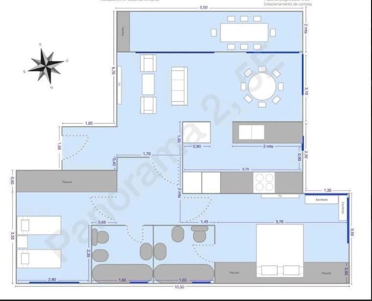 Departamento  en Venta en Panorama, Sendero, Nordelta