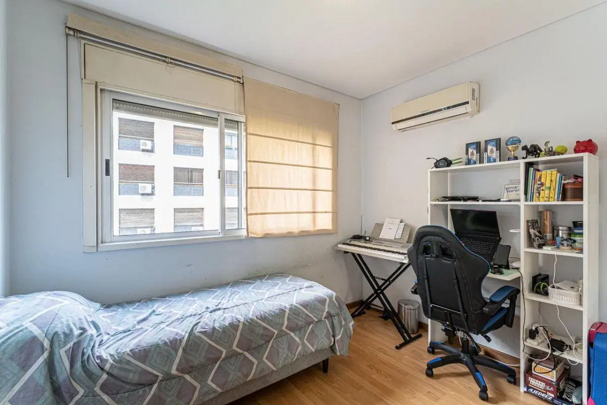 3 ambientes luminoso c/ amenities cochera y seguridad zona Rosedal Palermo 5