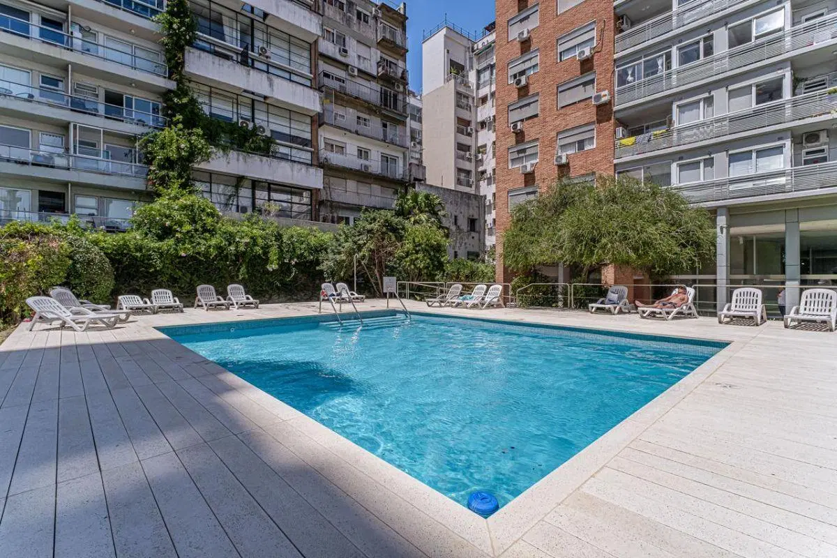 3 ambientes luminoso c/ amenities cochera y seguridad zona Rosedal Palermo 4