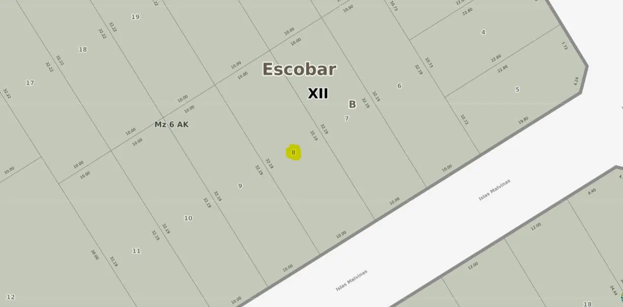Lote en venta en Escobar 1