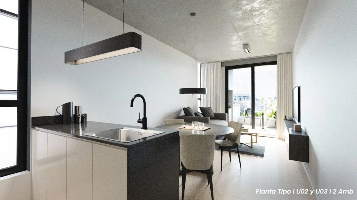 DEPARTAMENTO MONOAMBIENTE VENTA PALERMO AMENITIES 4
