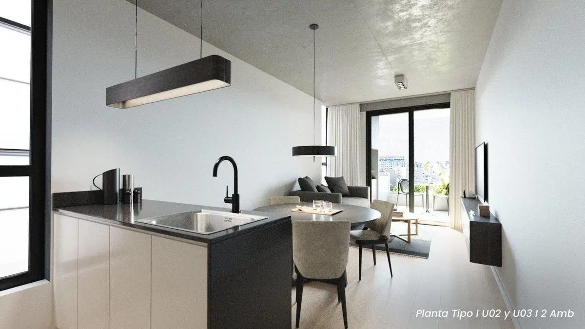 DEPARTAMENTO 2 AMBIENTES VENTA PALERMO AMENITIES 5