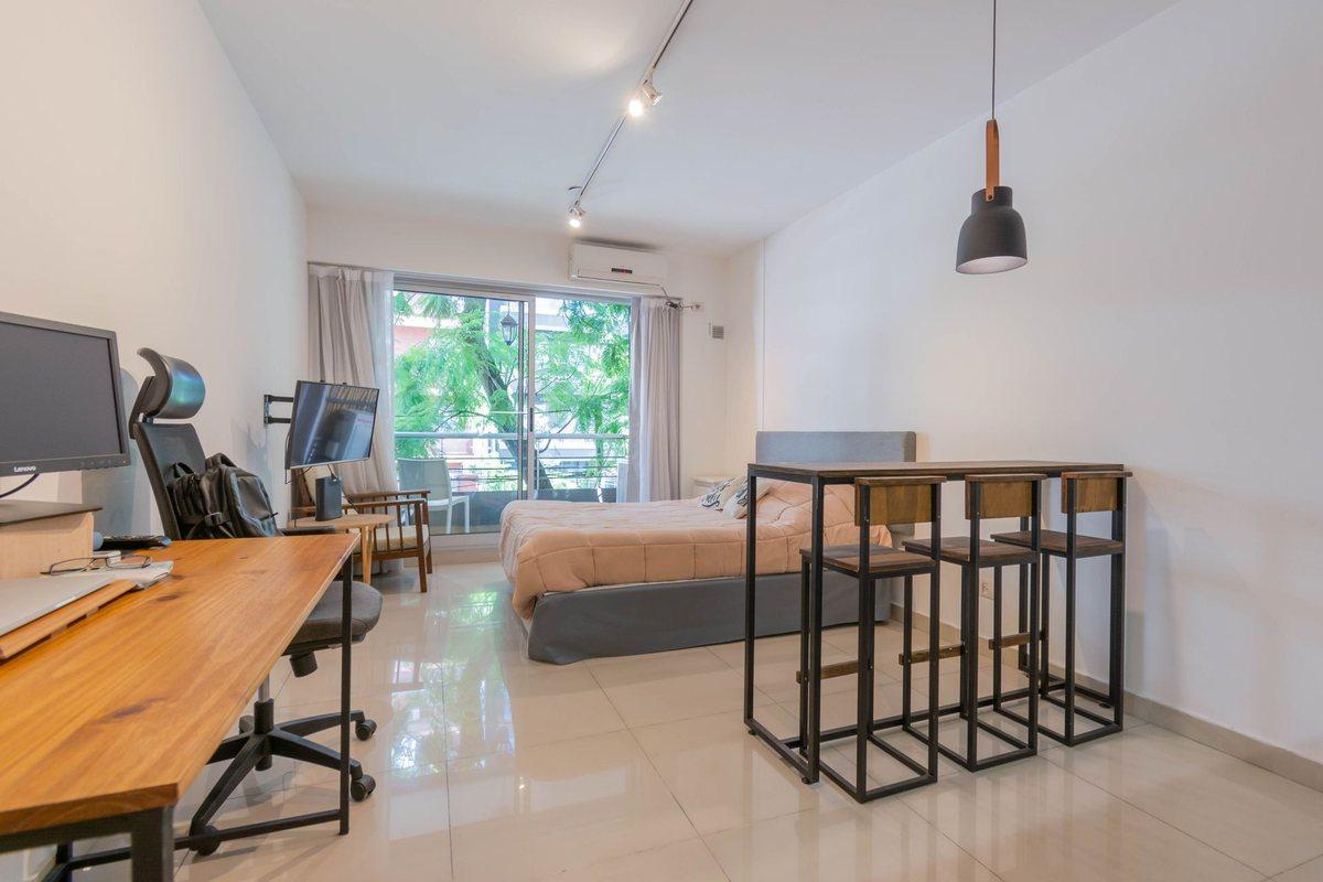 Foto de DEPARTAMENTO VENTA LAS CAÑITAS MONOAMBIENTE BALCON, imagen 1