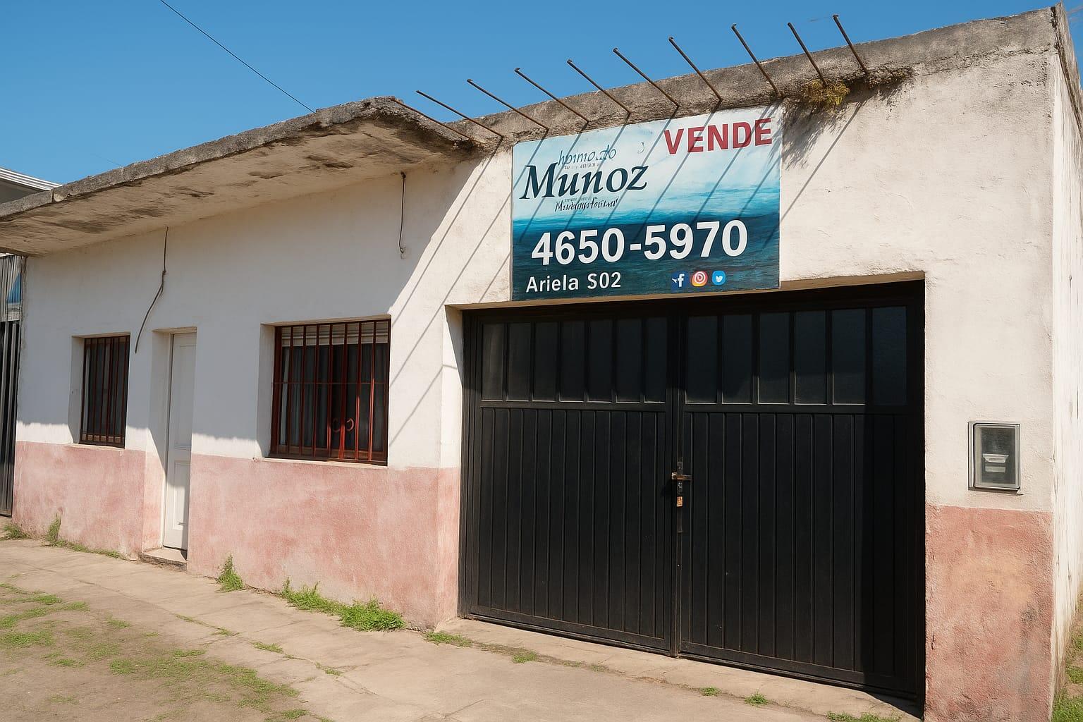 Casa 4 ambientes a refaccionar.
