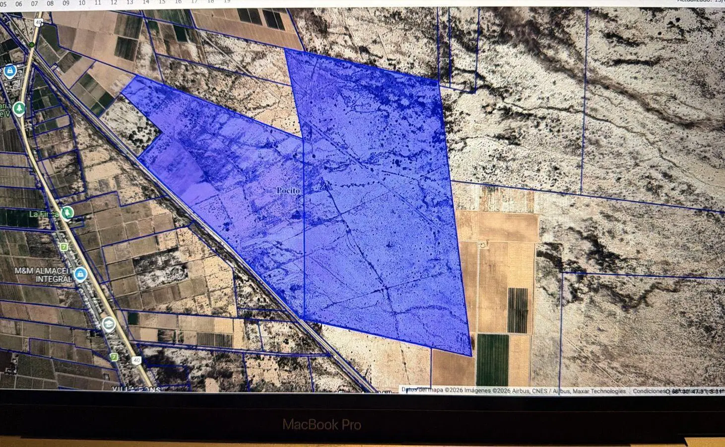 Campo 300 hectáreas en Pocito , provincia de San Juan , agrícola e intensivos 4