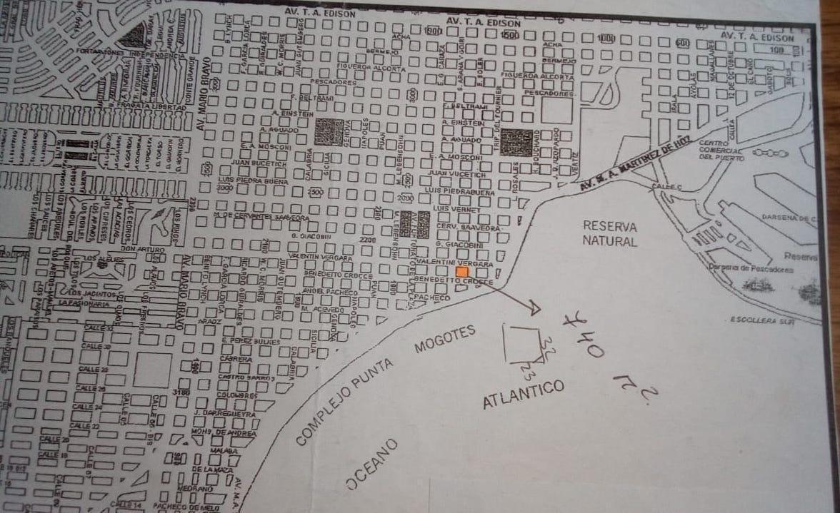 Lote en venta en Punta Mogotes