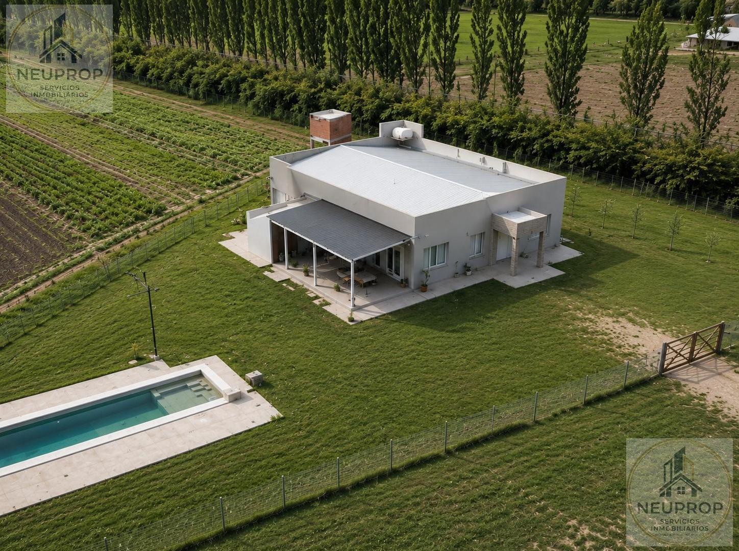 Foto de SE VENDE CASA DE CUATRO DORMITORIOS EN LOTE DE UNA HECTÁREA- ZONA DE, imagen 4