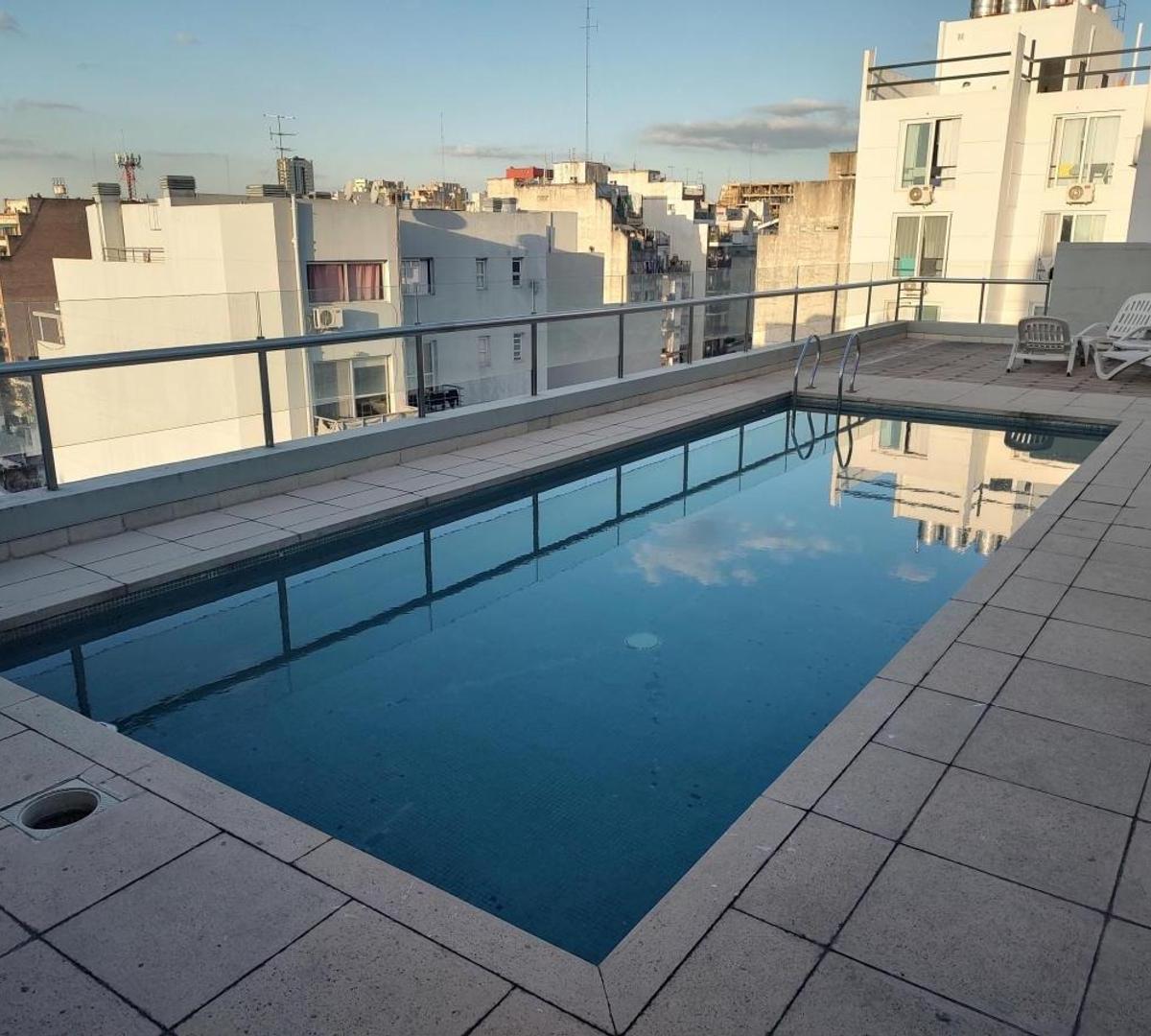 VENTA DEPTO MONOAMBIENTE TIPO HOTEL PILETA PARRILLA