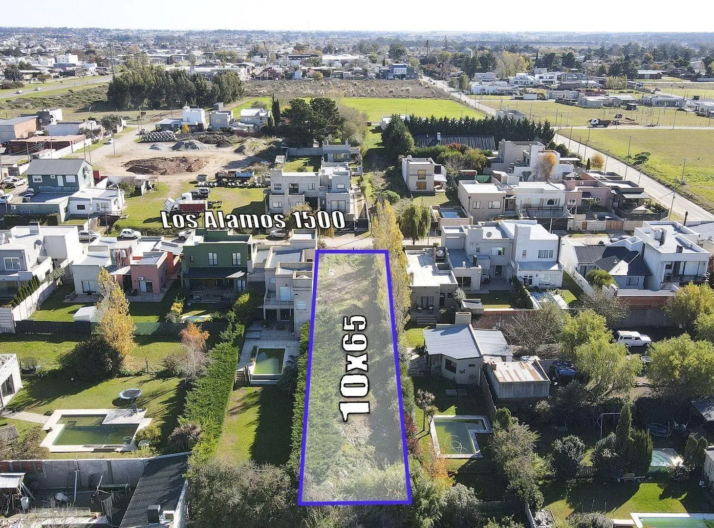 VENTA LOTE 650M2 ZONA PARAISO - CALLE LOS ALAMOS 2