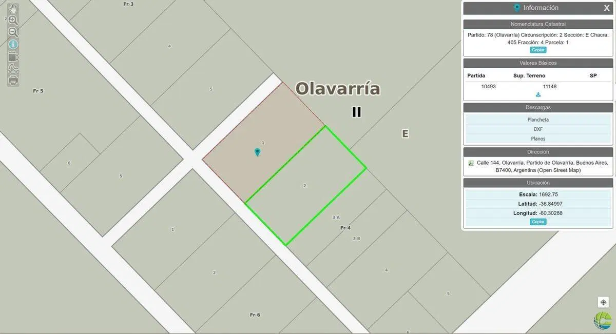 VENTA DE LOTES  EN OLAVARRIA 5