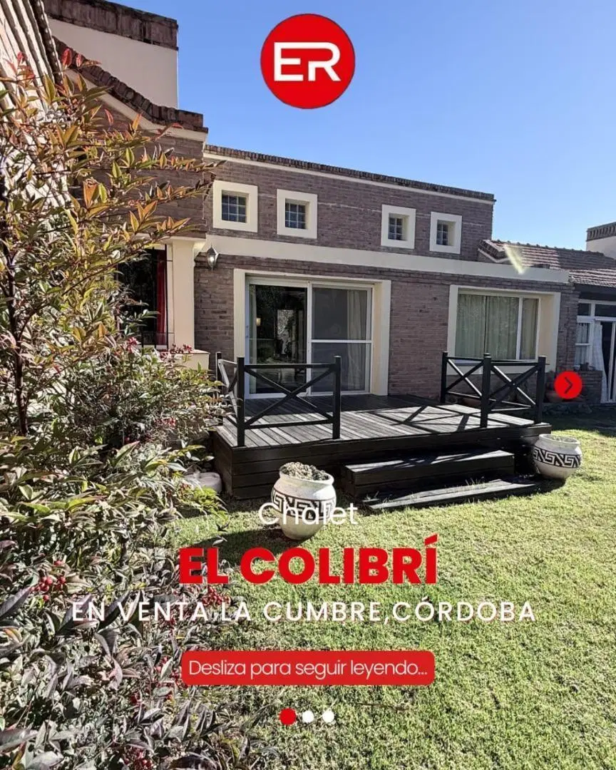 VENTA Chalet de Categoría en Esquina Frente al Golf La Cumbe 3