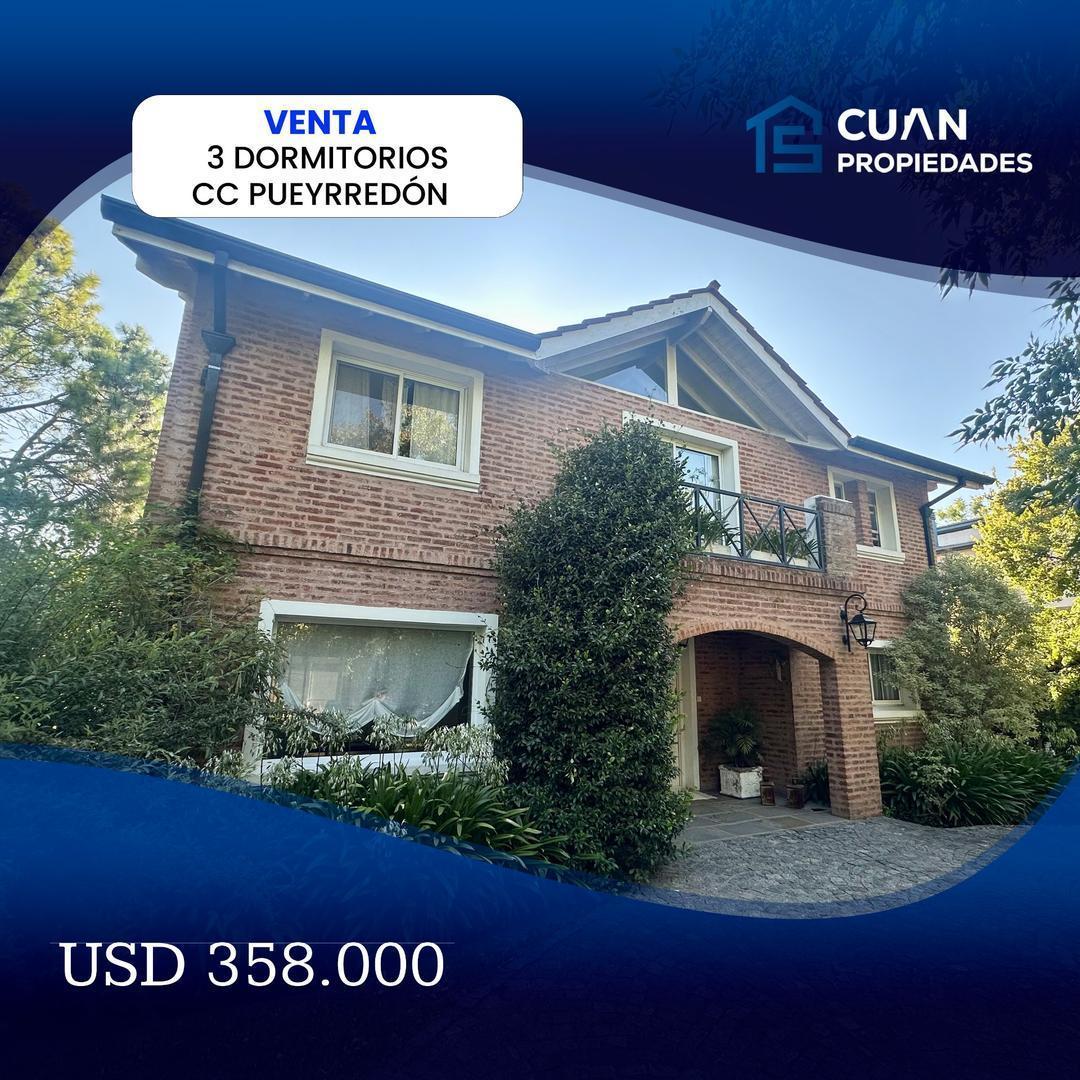 CASA EN VENTA CLUB DE CAMPO PUEYRREDON - CUAN PROPIEDADES