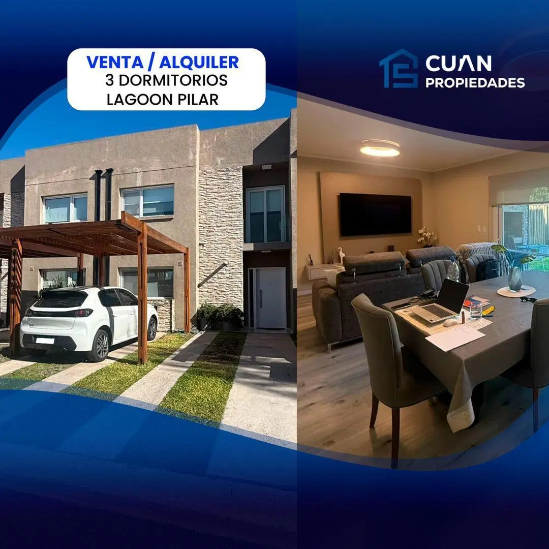 Duplex en Alquiler, Lagoon Pilar CUAN PROPIEDADES 5