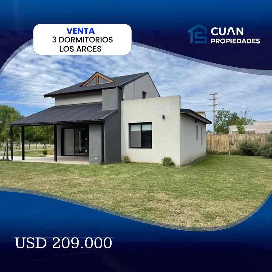 Casa en venta Los Arces La Cañada de Pilar CUAN PROPIEDADES 1