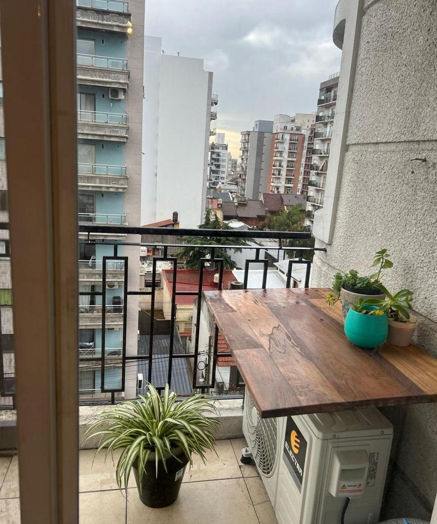 2  ambientes con balcón AMOBLADO y EQUIPADO - PALOMAR - CASEROS