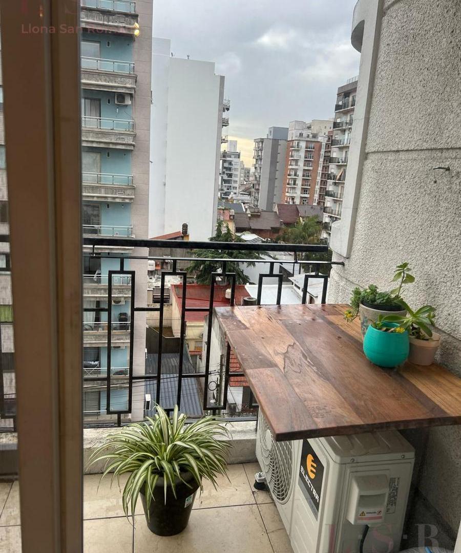 2 ambientes con balcón AMOBLADO y EQUIPADO - PALOMAR - CASEROS