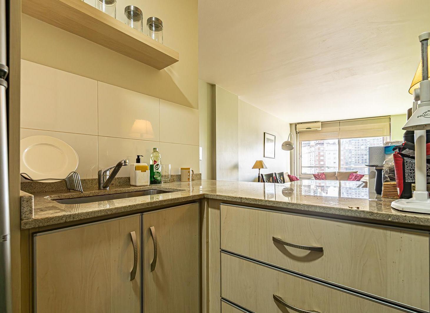 Foto de PISO ALTO RECOLETA - VISTA ABIERTA - DOS DORMITORIOS Y DOS BAÑOS, imagen 5