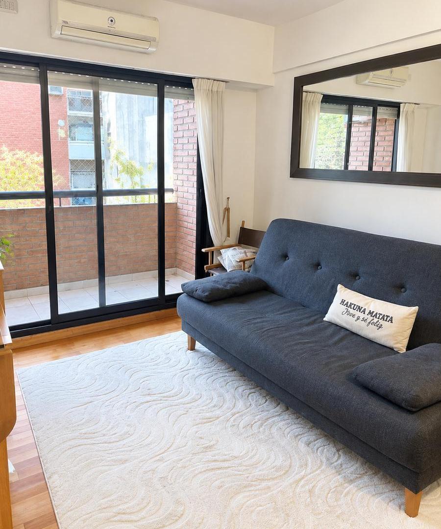 Foto de 2 ambientes con balcon amoblado y equipado - RECOLETA - DISP DESDE EL, imagen 2