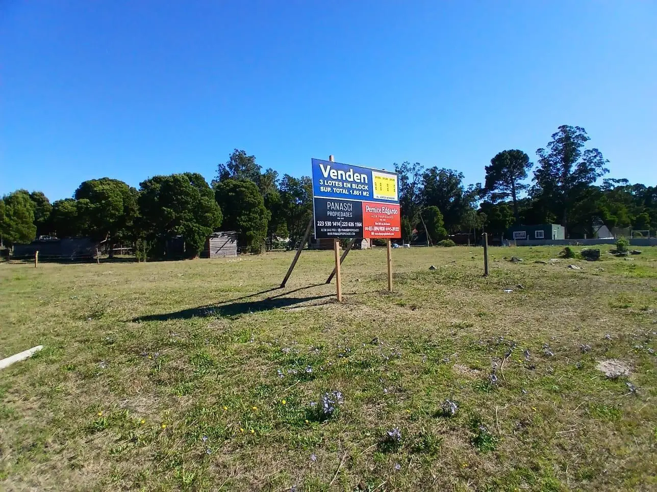 VENTA 3 Lotes en block Av. Jorge Newbery 2